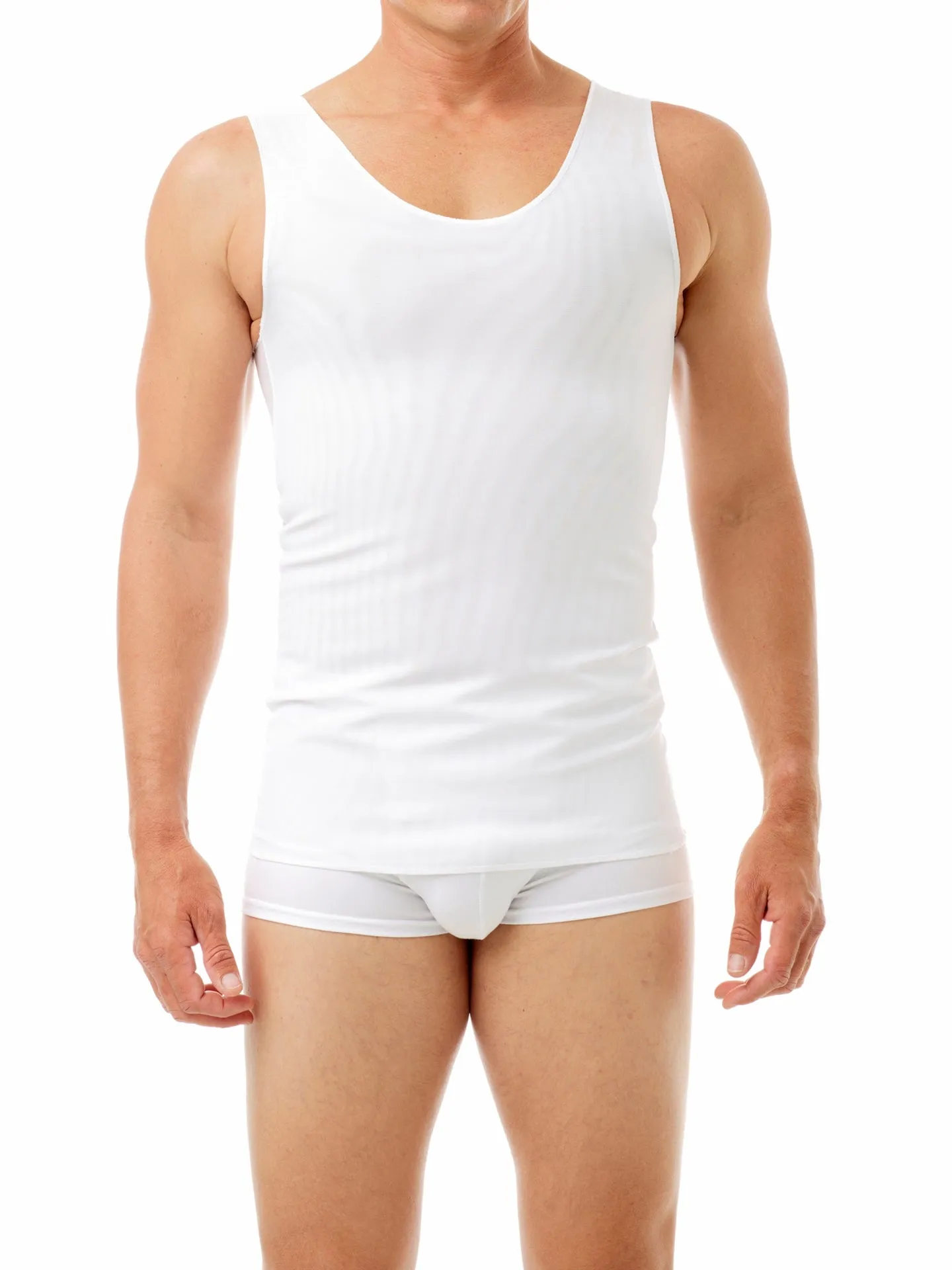 Men's Ultimate Chest Binder Compression Tank Top Undershirt