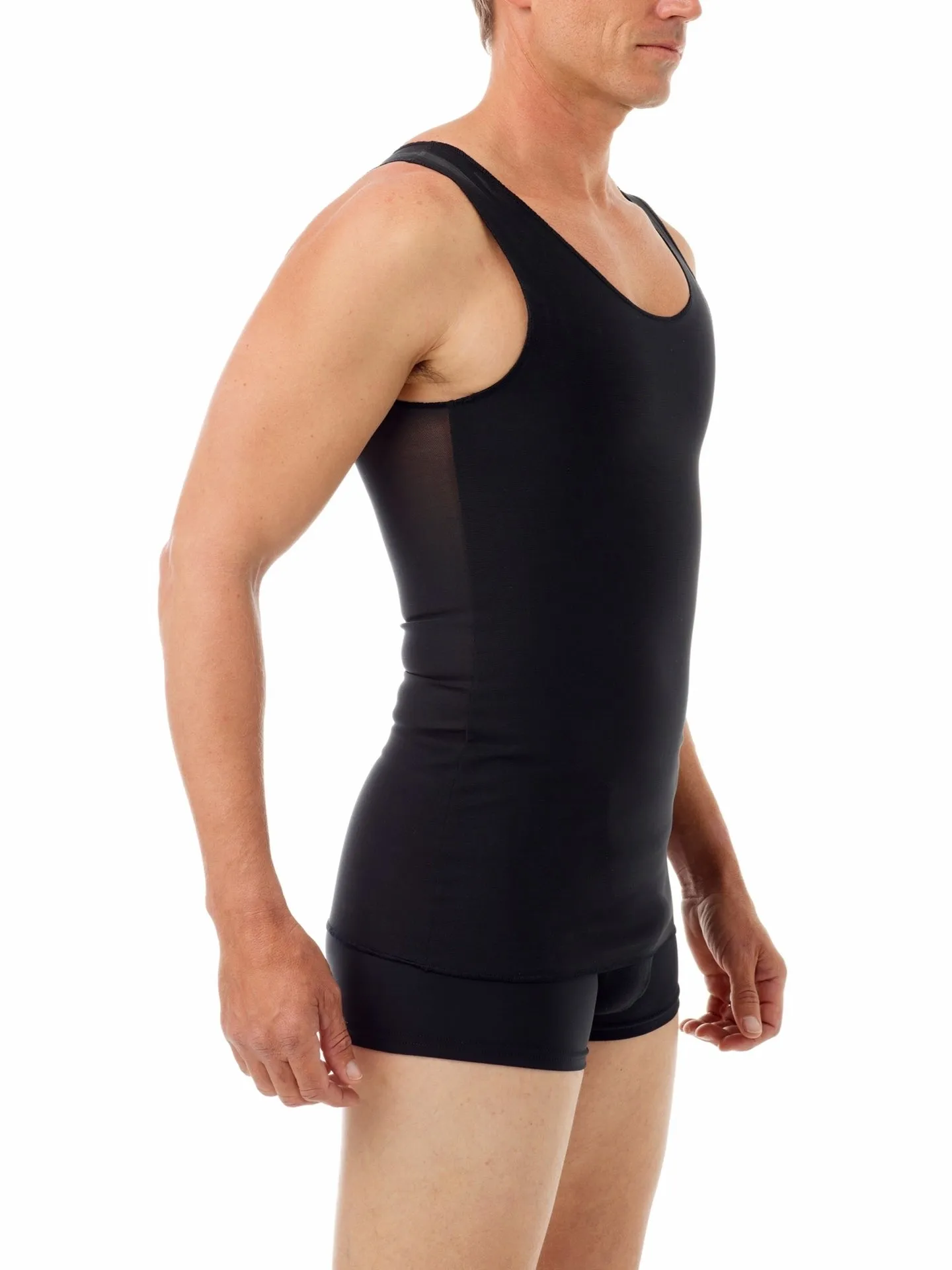 Men's Ultimate Chest Binder Compression Tank Top Undershirt