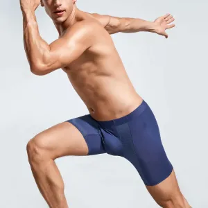 Men's Ultra Thin Modal Boxer Briefs Up to Size 2XL  (3-Pack) -JEWYEE M26