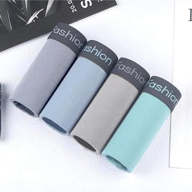Mens Underwear Boxers 4pcs Fashion printed Men Underpants Boxer Shorts Modal Male Panties Pouch Sheath Underpants vetement homme