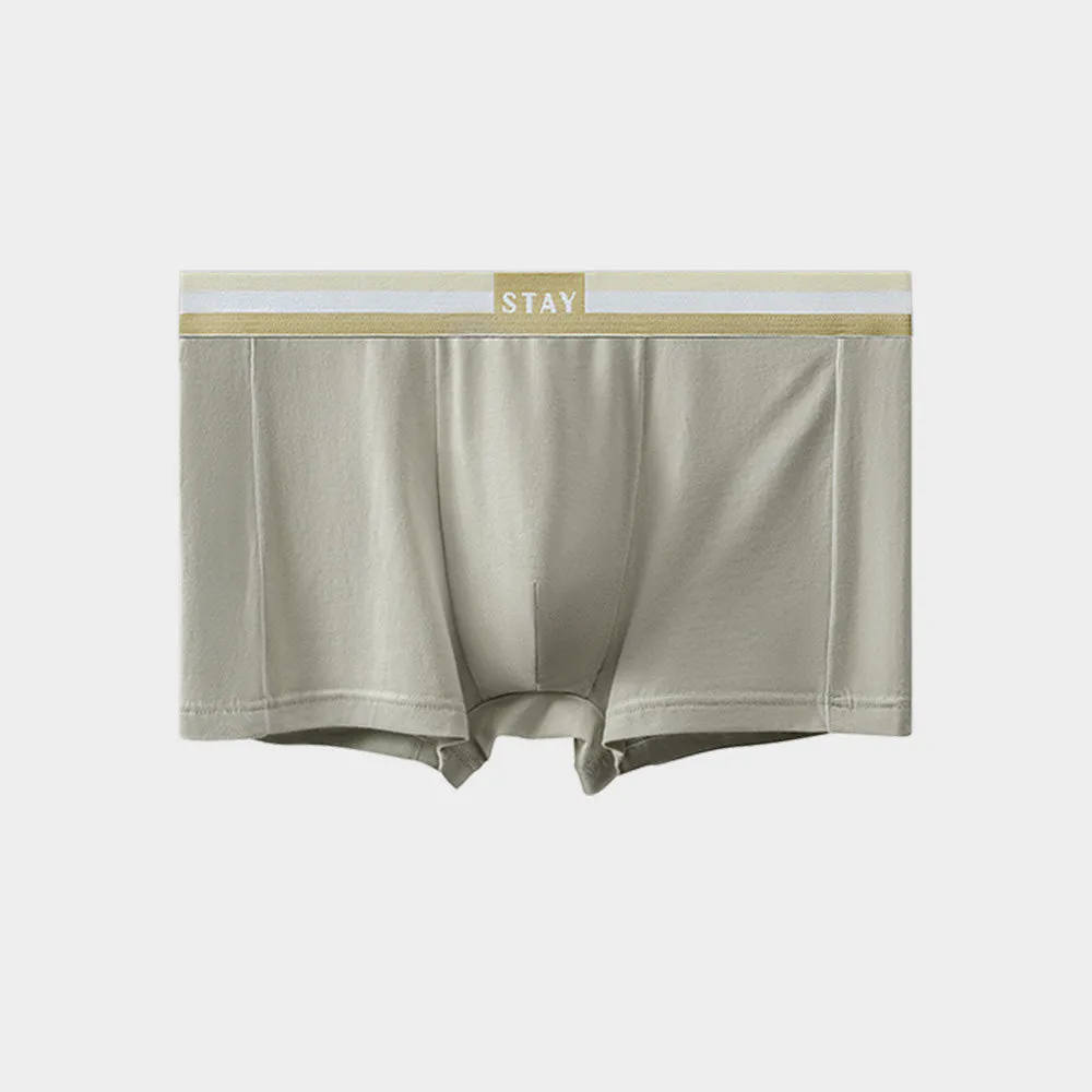 Men's Underwear Cotton Antibacterial Crotch Shorts Sports Breathable Boxer Panties