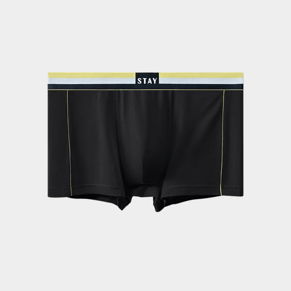 Men's Underwear Cotton Antibacterial Crotch Shorts Sports Breathable Boxer Panties