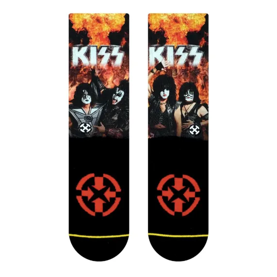 Merge4 Kiss End of the Road Crew Socks