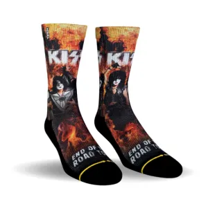 Merge4 Kiss End of the Road Crew Socks