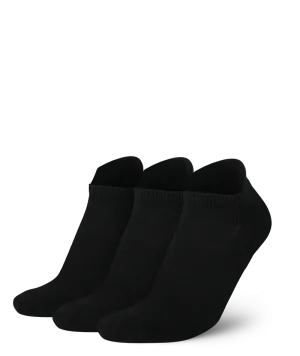 Merino Ankle Socks Black 3-Pack