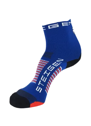 Midnight Blue Running Socks ½ Length