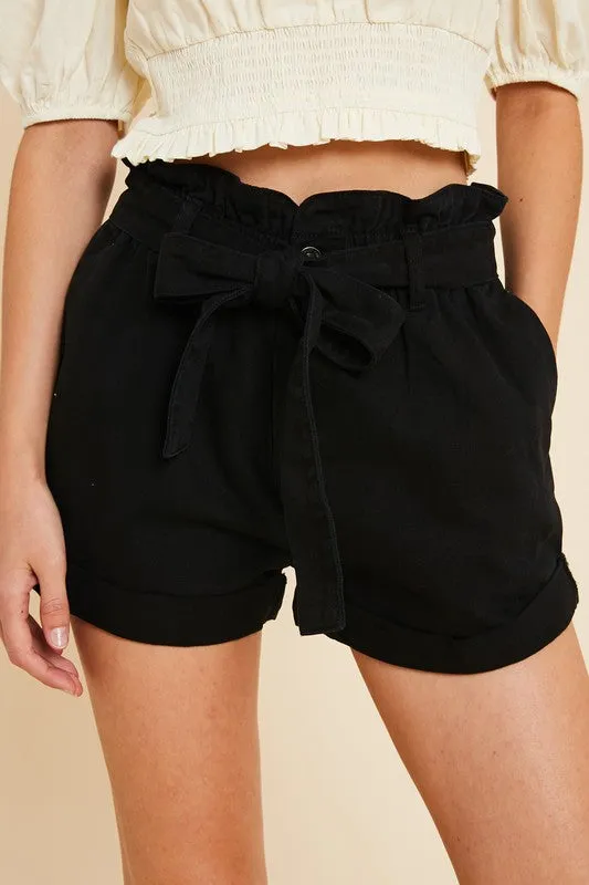 MIKI TIE SHORTS