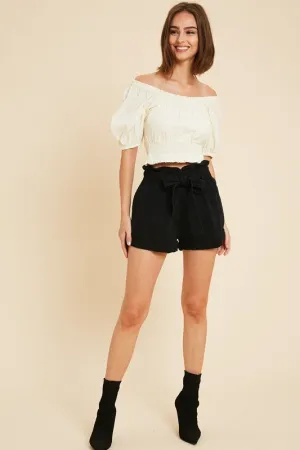 MIKI TIE SHORTS