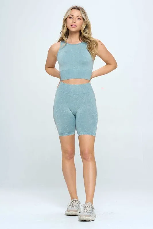 Mineral Wash Seamless Active Set