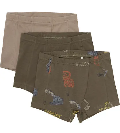 Minymo Boys 3PK Boxer Set - Canteen