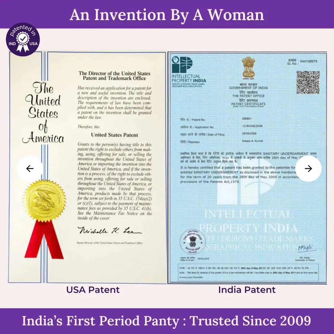 Modal Period Panty For Heavy Flow | Boxer Fit | Prevents Front, Back & Inner Thigh Stains