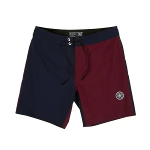 Mr. Hyde 18" Boardshort Midnight / Burgundy