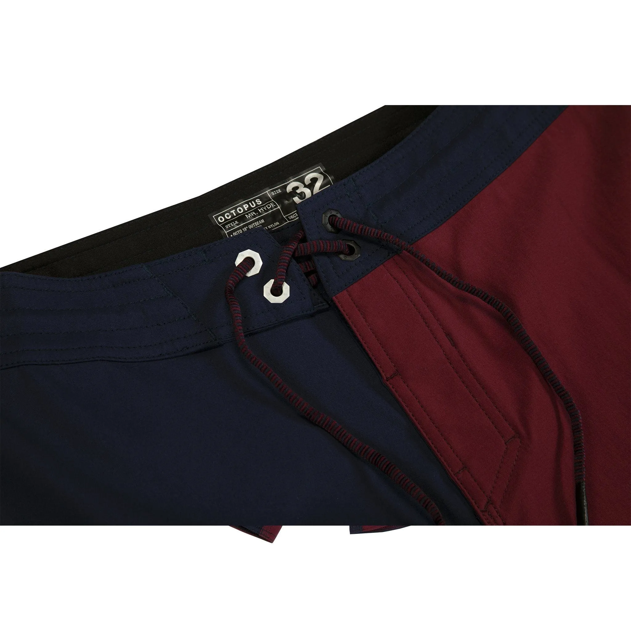 Mr. Hyde 18" Boardshort Midnight / Burgundy