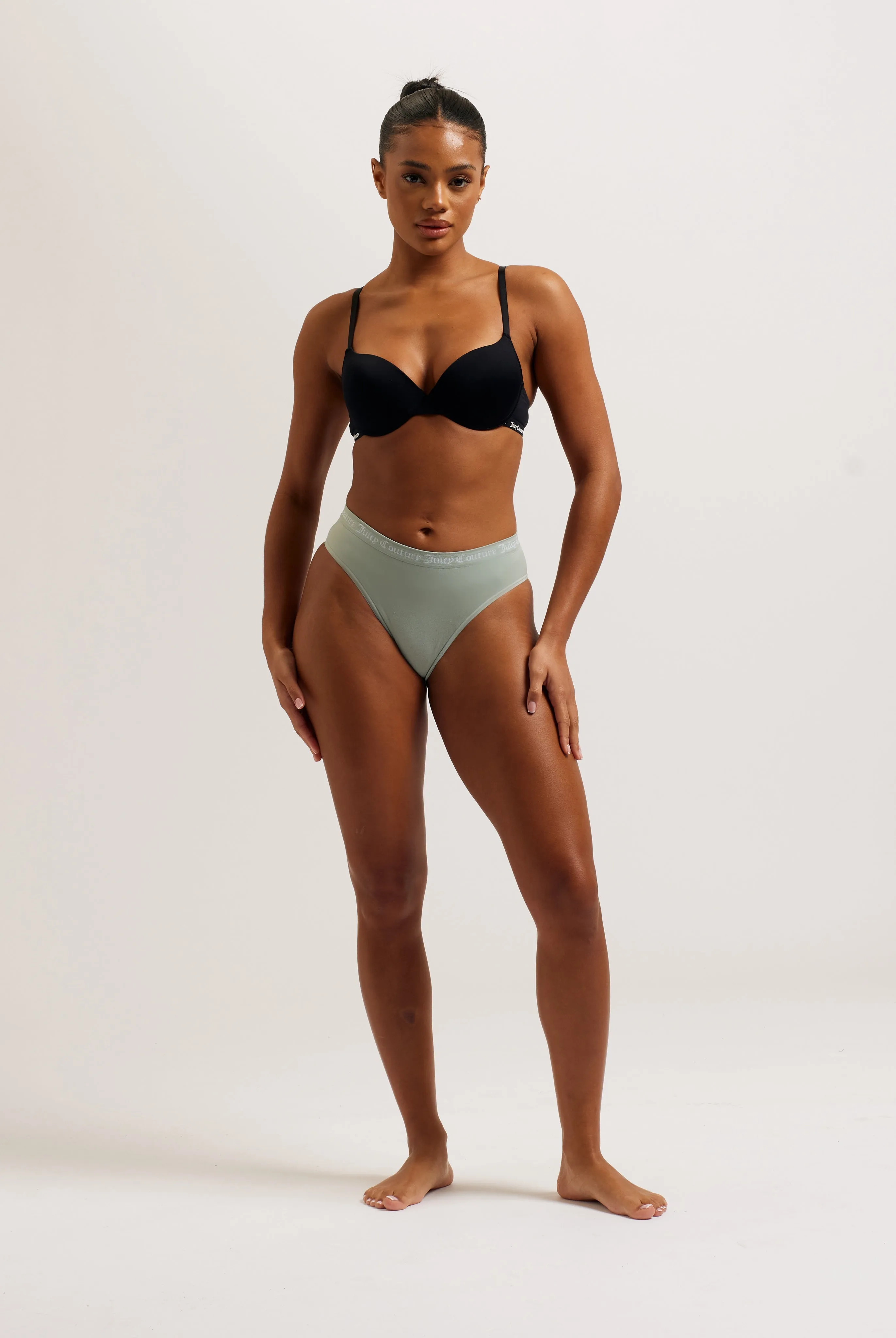 MULTI PACK OF 3 FLAT KNIT SEAMLESS MID-RISE BRIEFS
