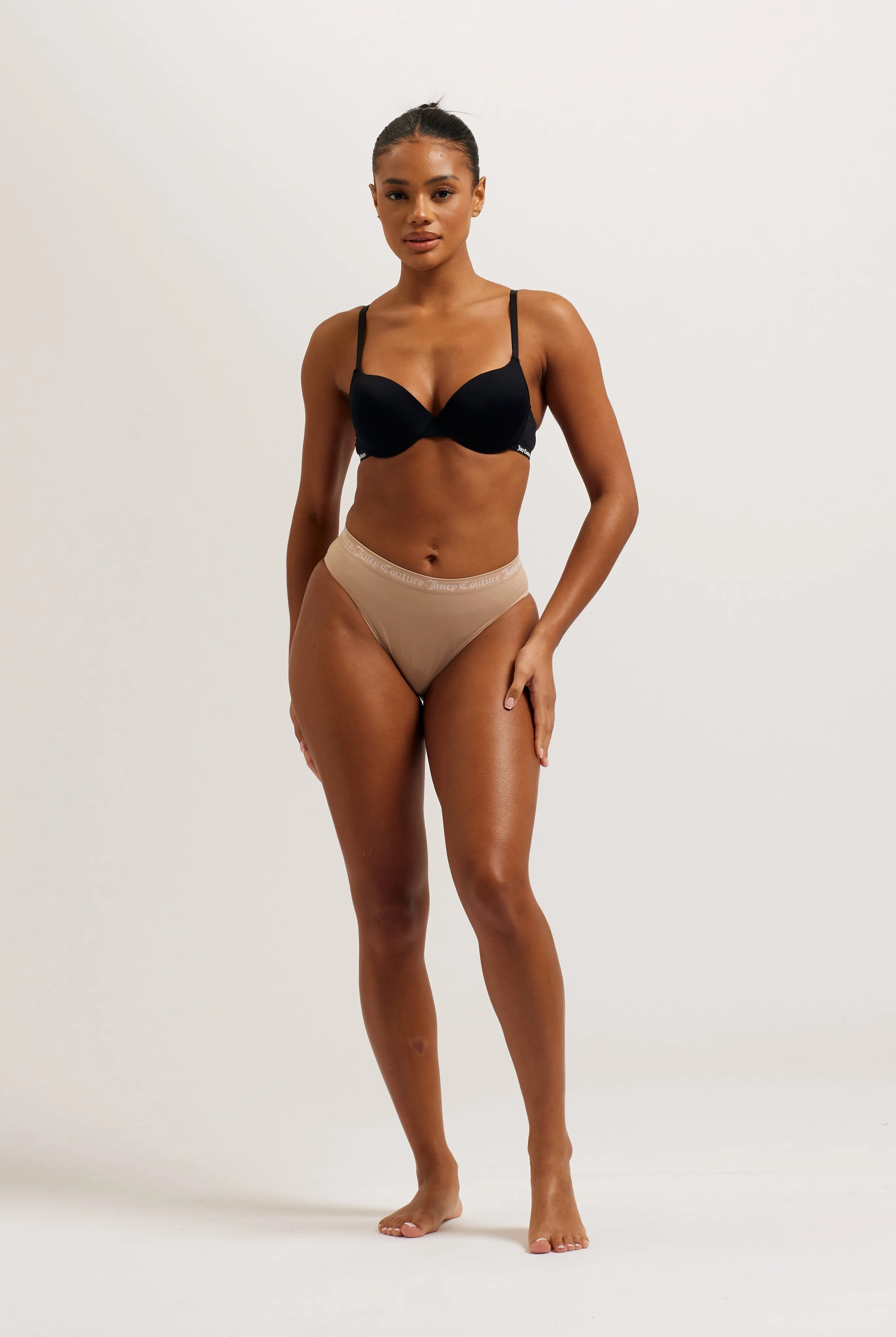 MULTI PACK OF 3 FLAT KNIT SEAMLESS MID-RISE BRIEFS