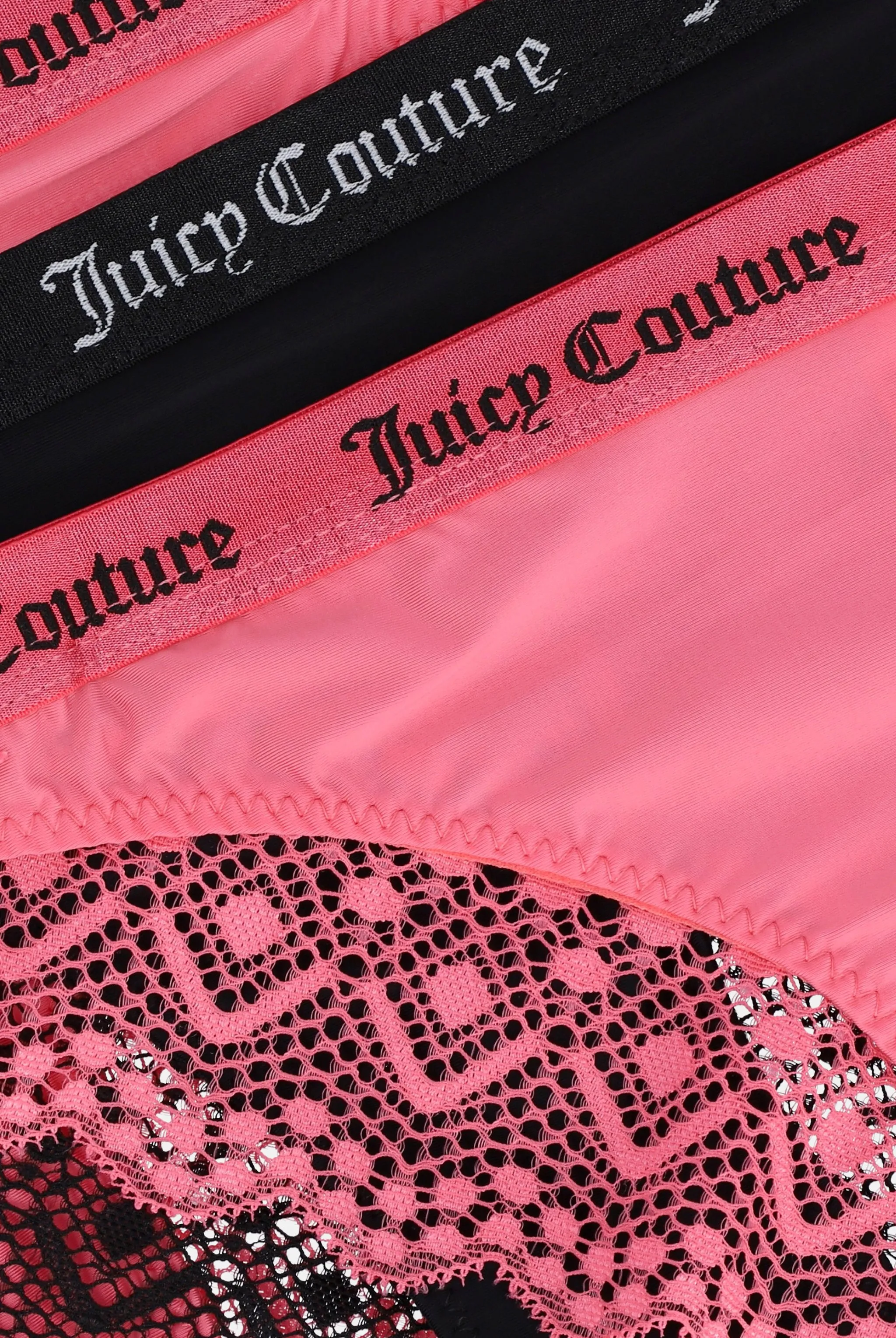 MULTI PACK OF 3 LACE TRIM BRIEFS