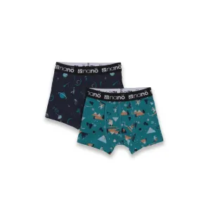 Nano Boys Boxer Brief 2 Pack - Navy