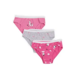 Nano Girls Panties 3 Pack - Fuchsia