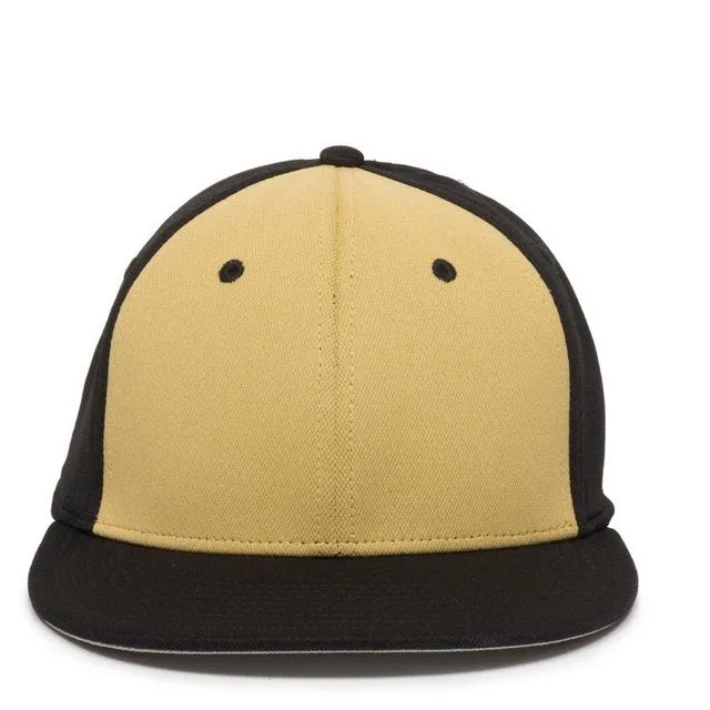 OC Sports 'Gold/black' Polyester Bamboo Charcoal Proflex Cap