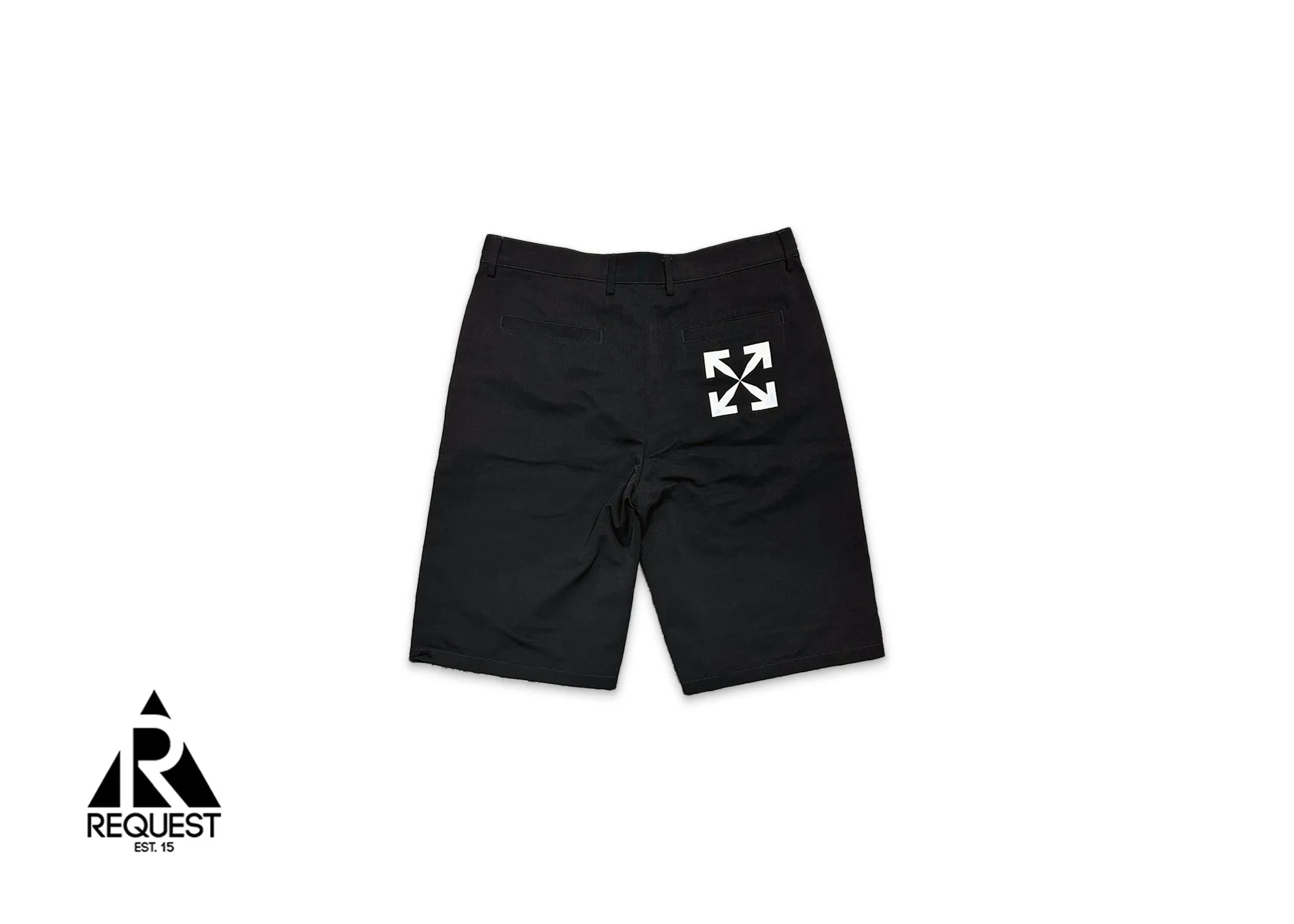 Off-White Wide Chino Shorts "Black"