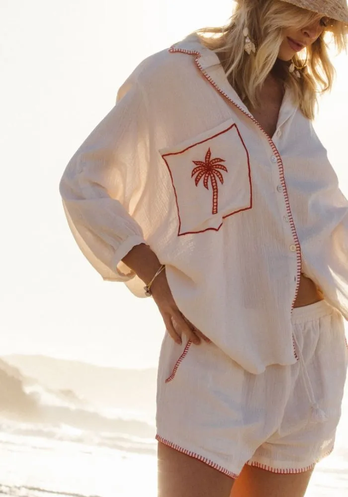 Paloma Palm Set - Hibiscus