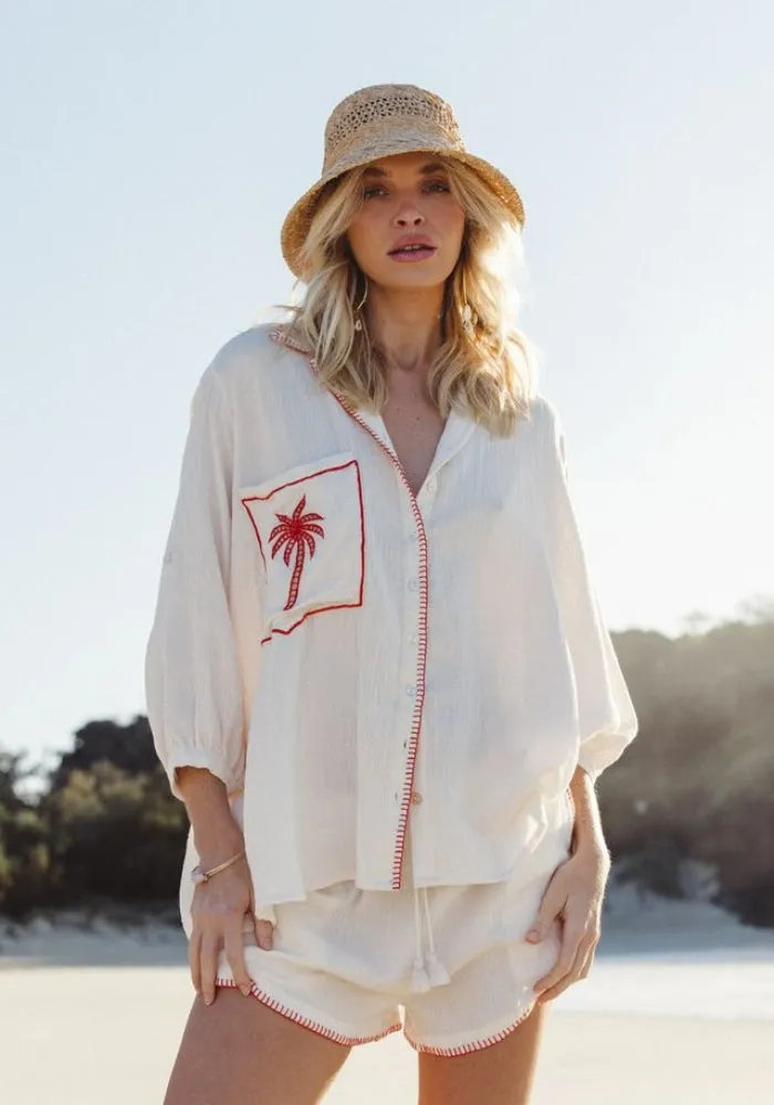 Paloma Palm Set - Hibiscus