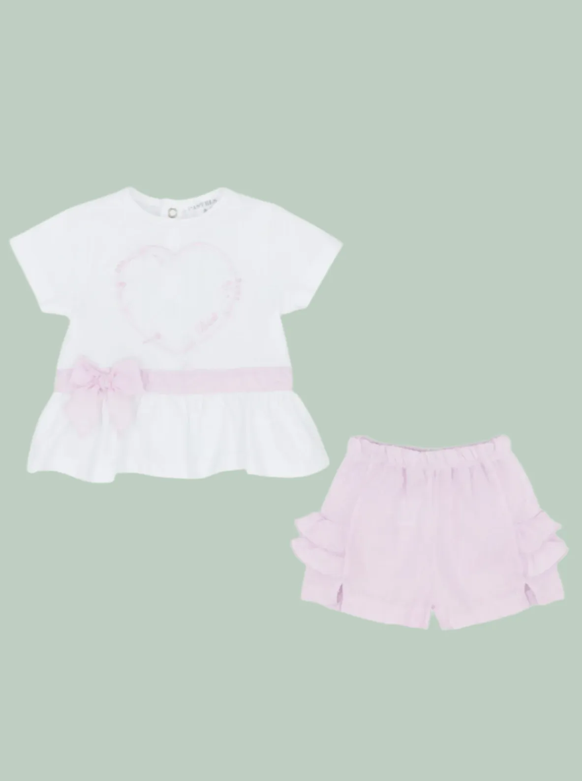Pastels&co shorts set 03242261