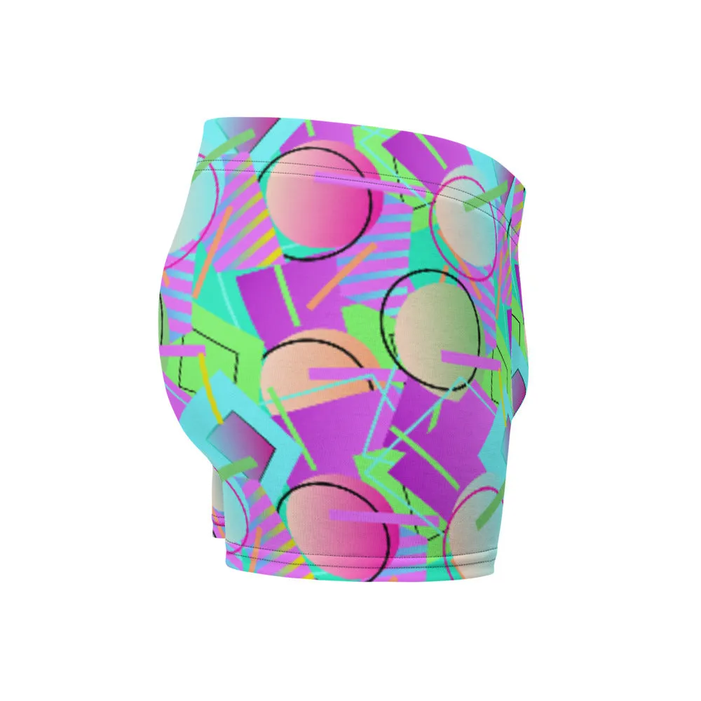 Patterned Men's Boxer Briefs | 80s Memphis Festival