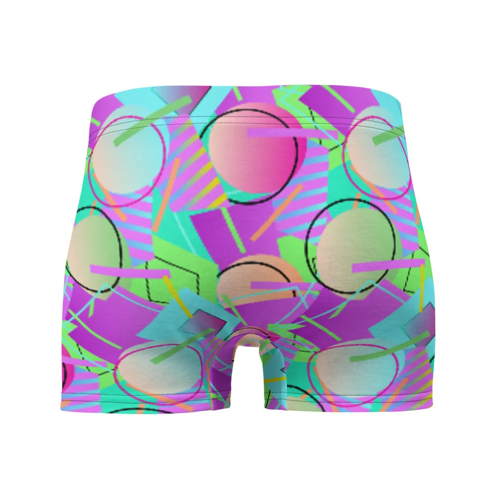 Patterned Men's Boxer Briefs | 80s Memphis Festival