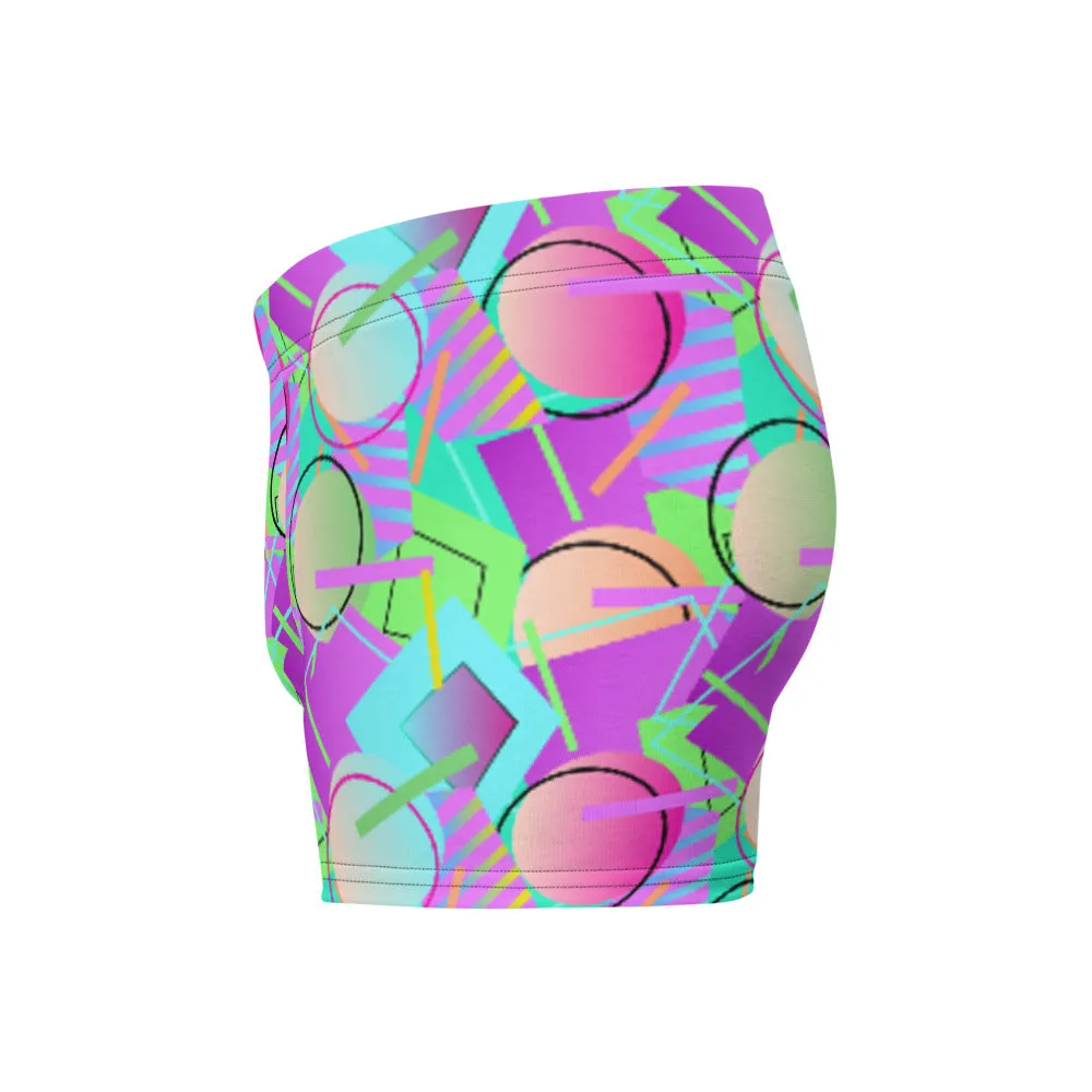 Patterned Men's Boxer Briefs | 80s Memphis Festival