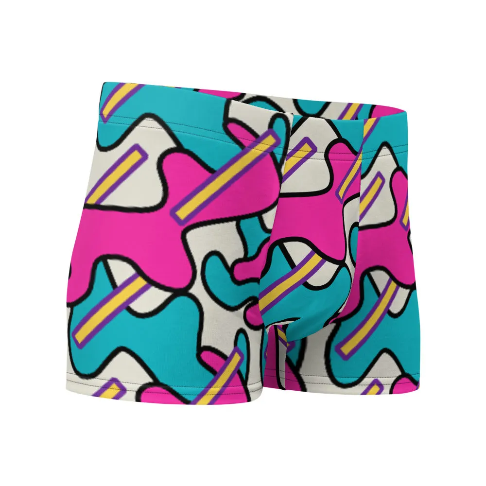 Patterned Men's Boxer Briefs | Memphis Curvy