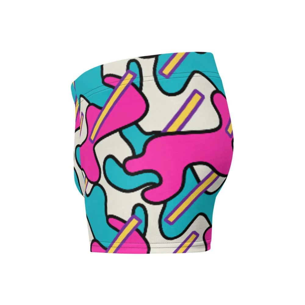 Patterned Men's Boxer Briefs | Memphis Curvy