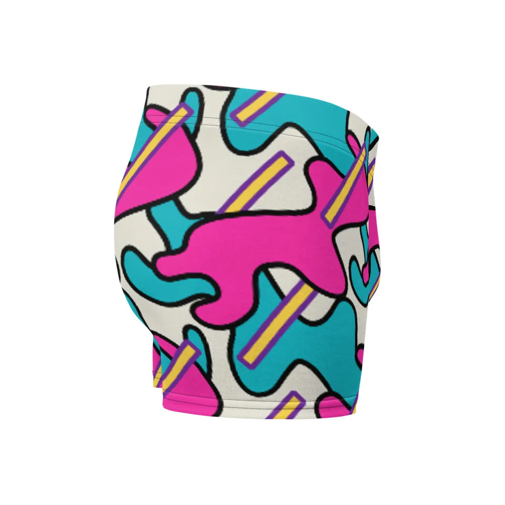 Patterned Men's Boxer Briefs | Memphis Curvy