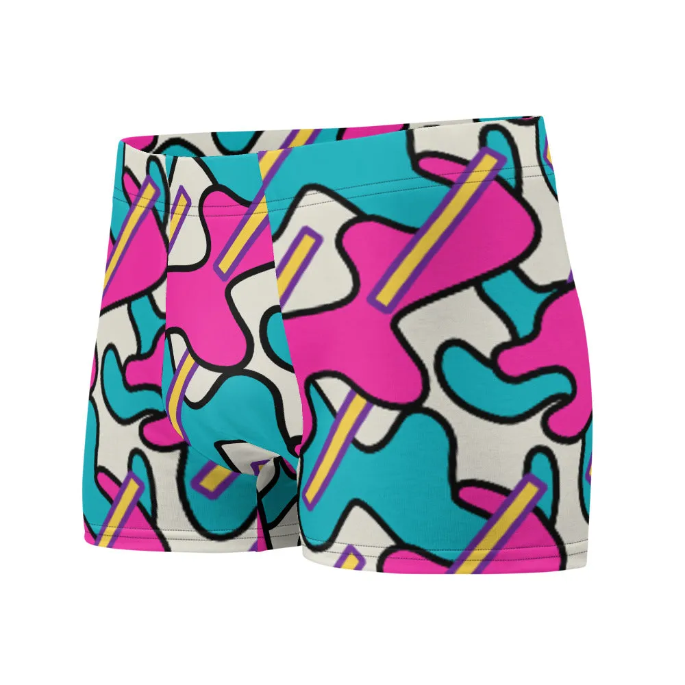 Patterned Men's Boxer Briefs | Memphis Curvy