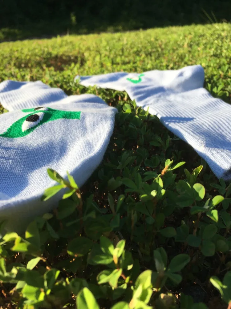 Peeking Aapi Socks Air Blue