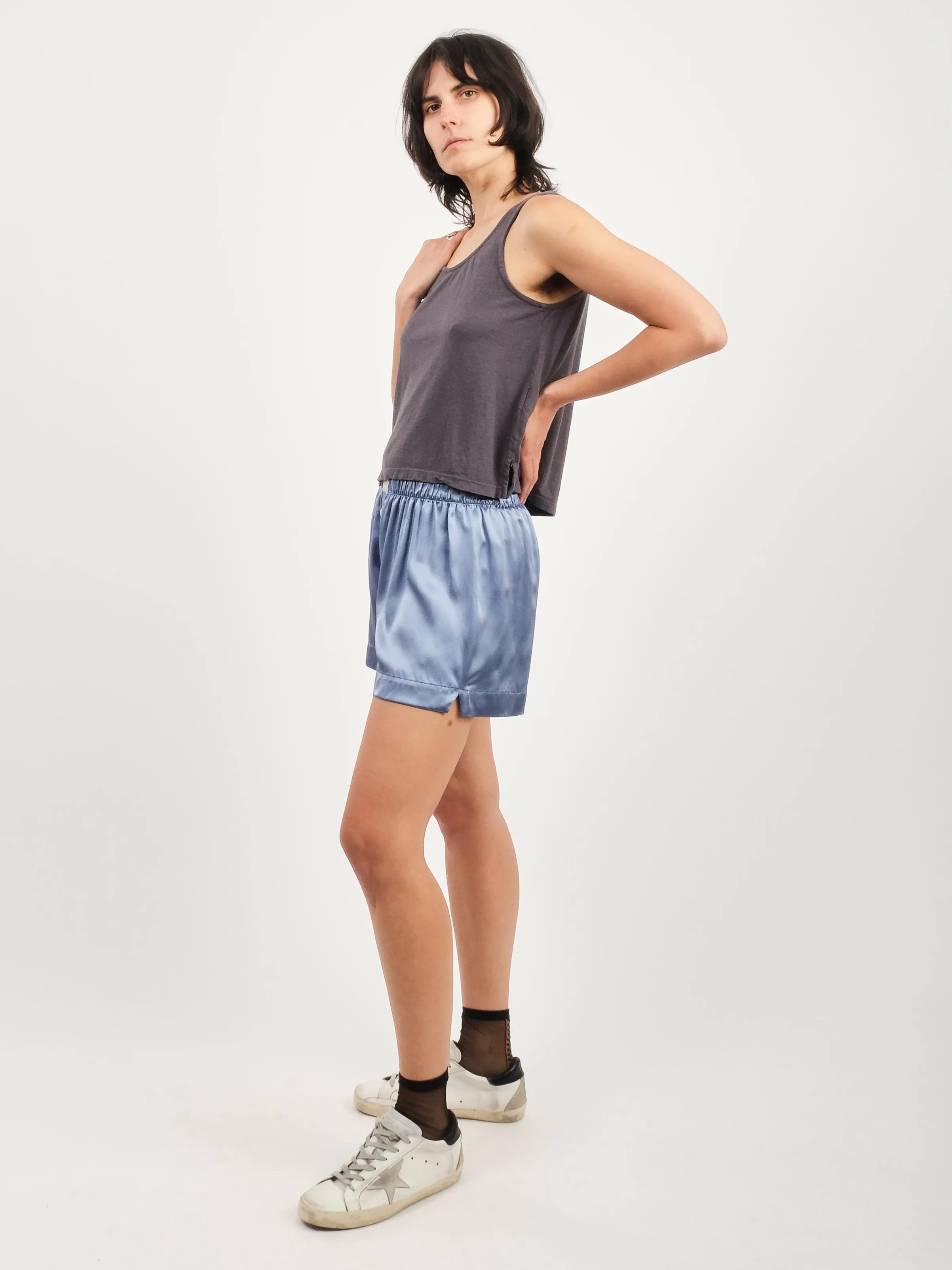 Periwinkle La Boxer Classica Silk