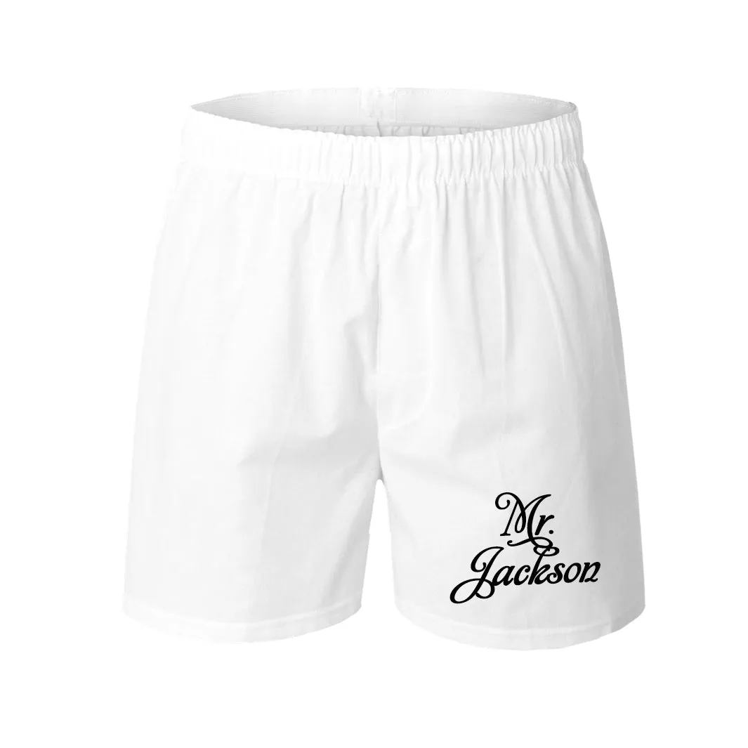 Personalized Mr. Boxer Shorts