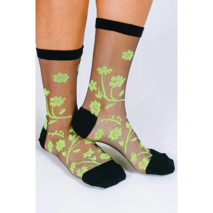 Petal Sheer Ankle Sock | Tailored Union