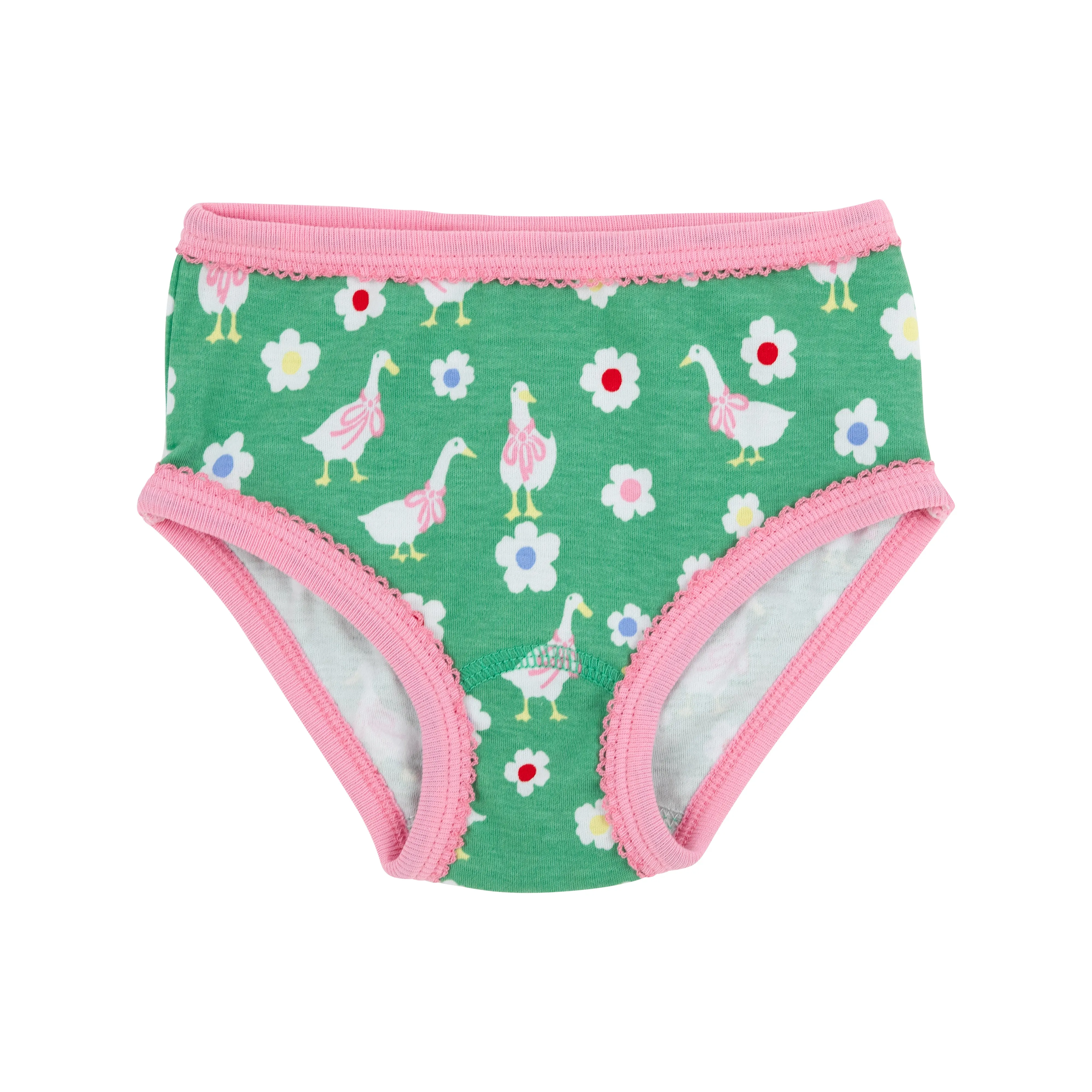 Pippy's Underpinnings - Darling Ducks with Hamptons Hot Pink