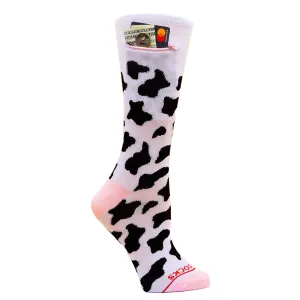 Pocket Socks® Moo Cow, Womens
