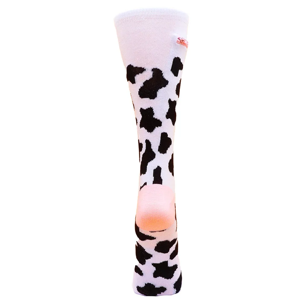 Pocket Socks® Moo Cow, Womens
