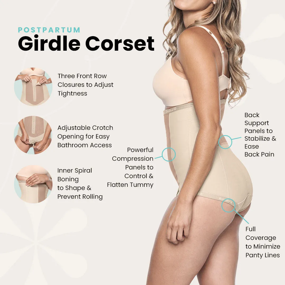 Postpartum Girdle   Dual Closure Girdle Bundle