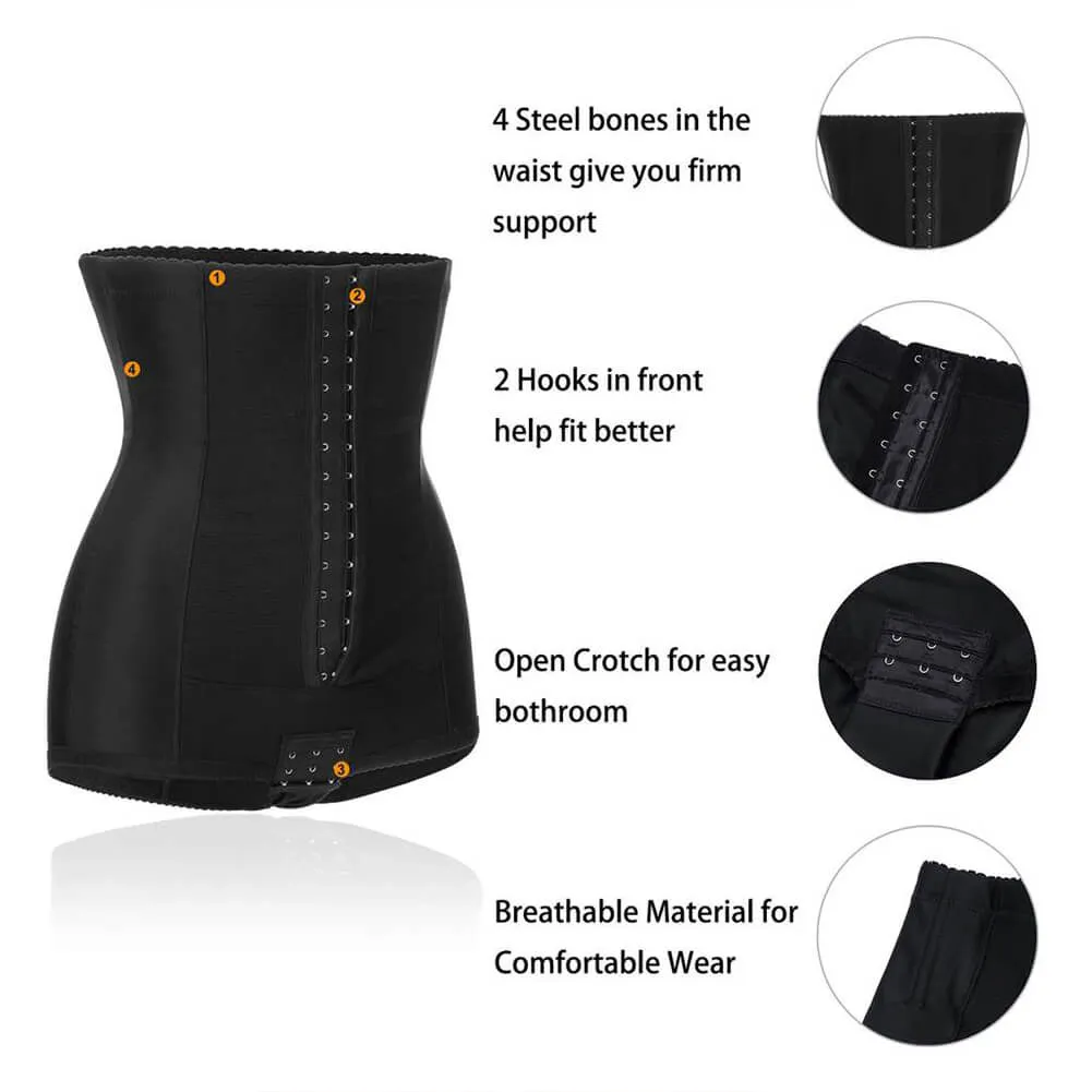 Postpartum Girdle High Waist Control Panties for Belly Recovery Butt Lifter
