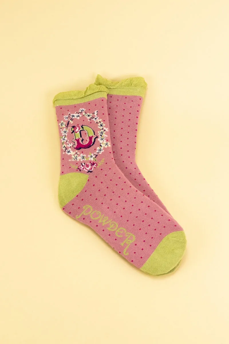 Powder A-Z Ankle Socks D