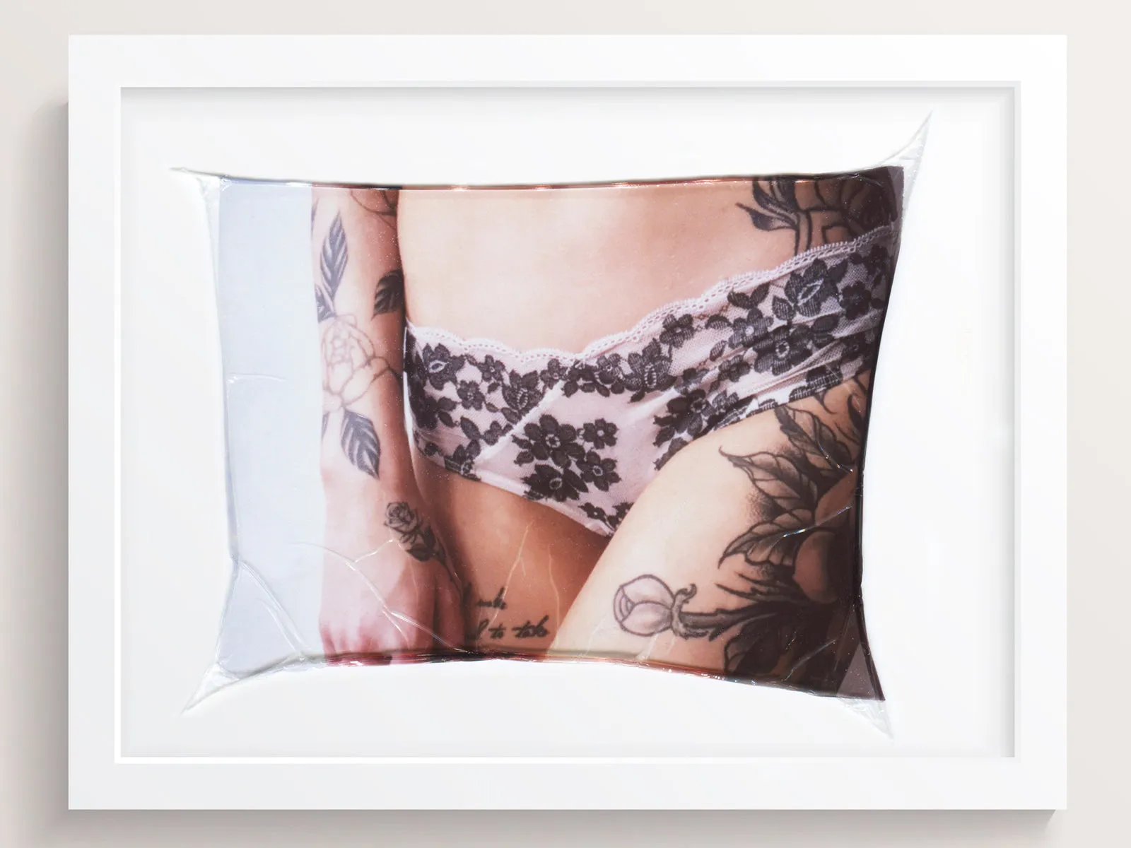 Pretty girl, in her underwear