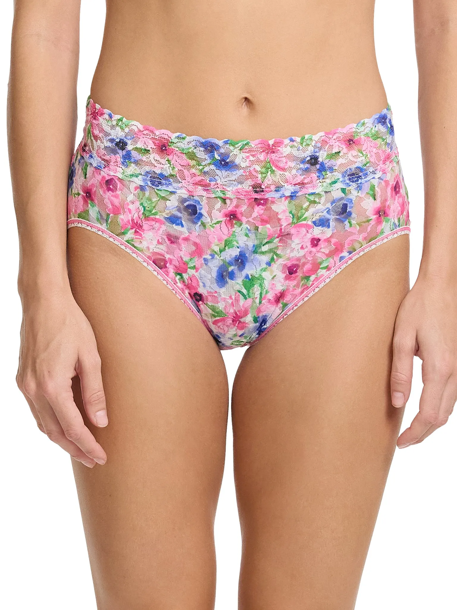 Printed Signature Lace® French Brief Paint And Pour