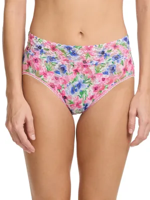Printed Signature Lace® French Brief Paint And Pour
