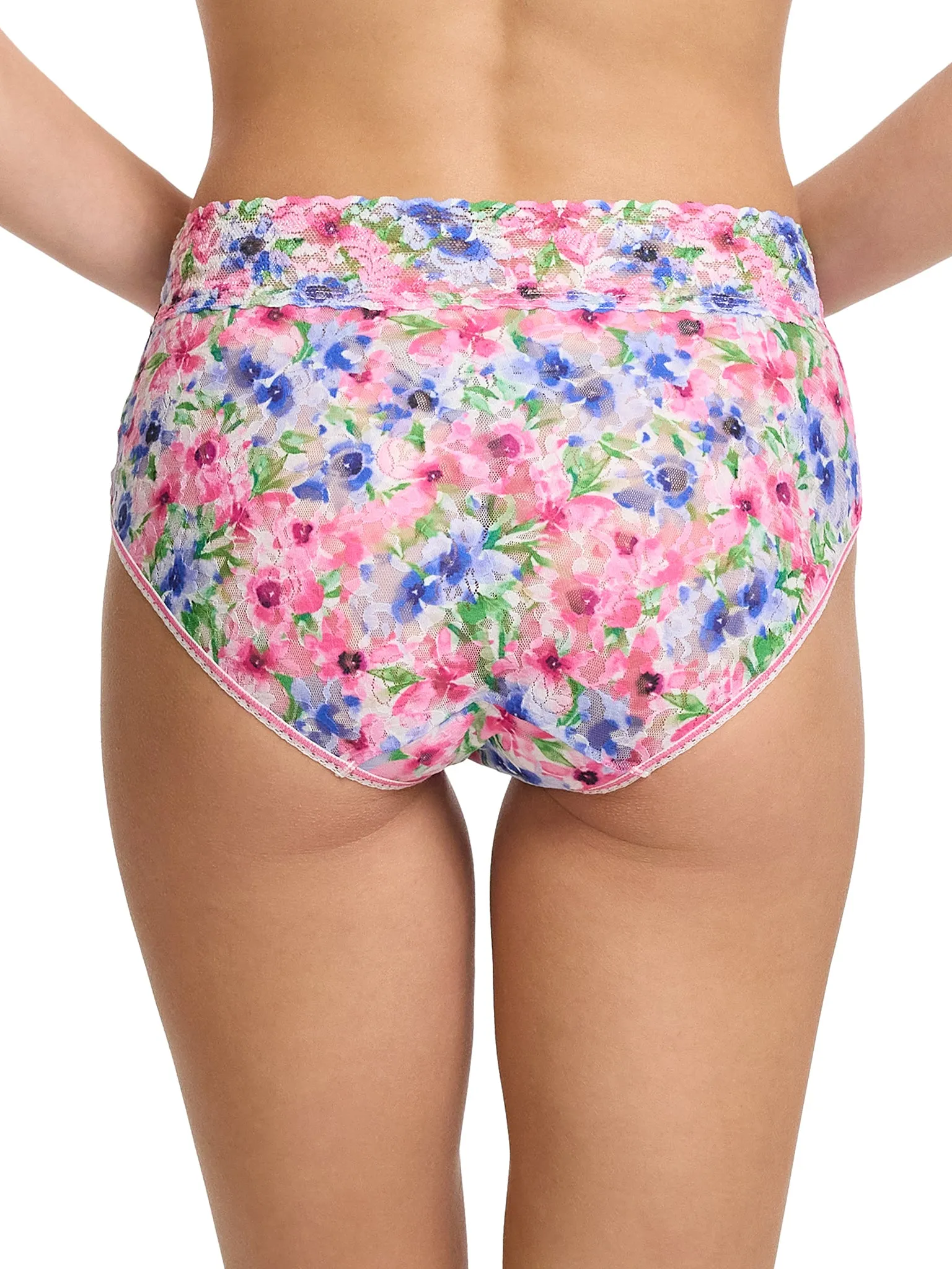 Printed Signature Lace® French Brief Paint And Pour