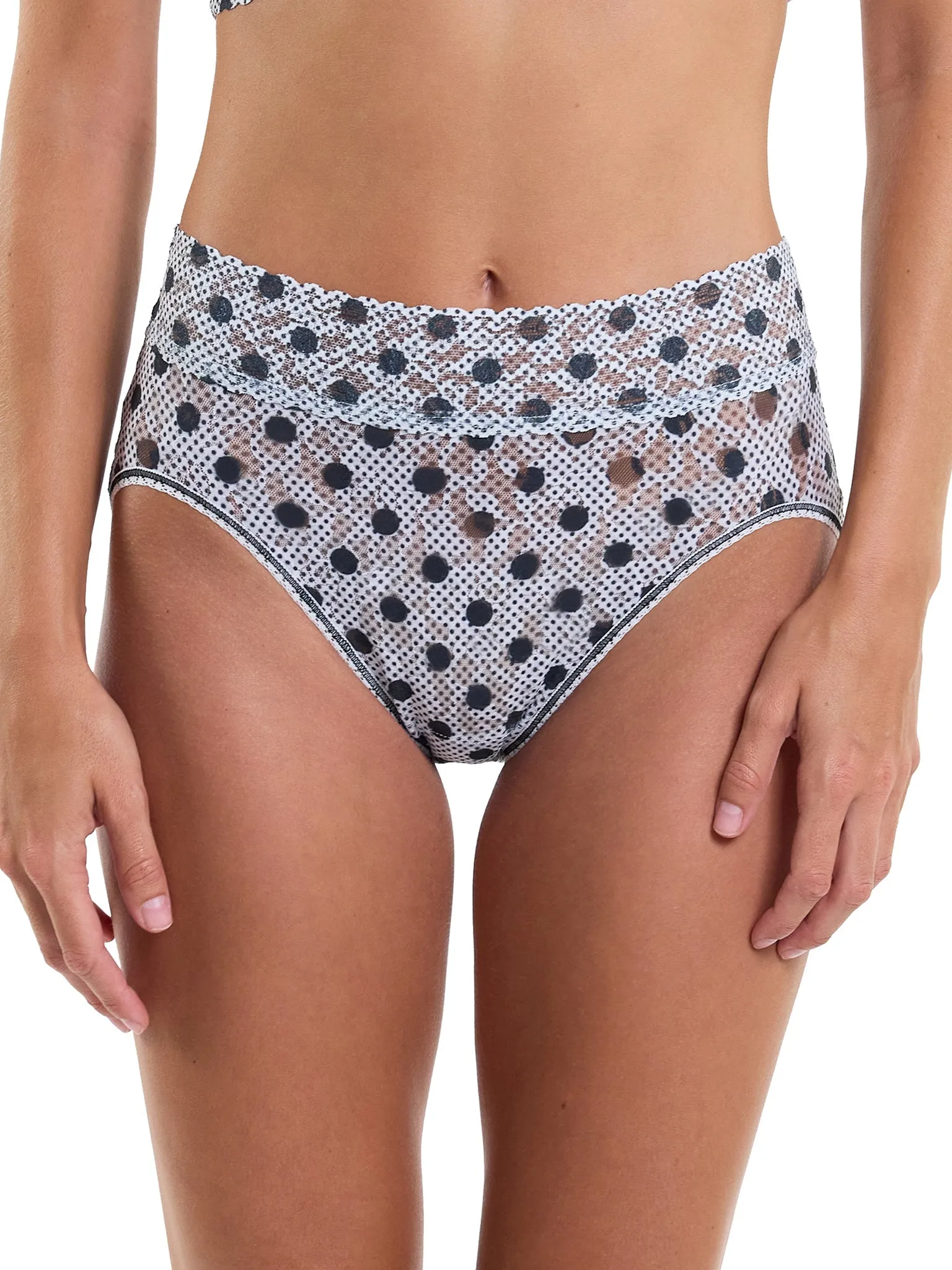 Printed Signature Lace® French Brief Pinpoint Sale