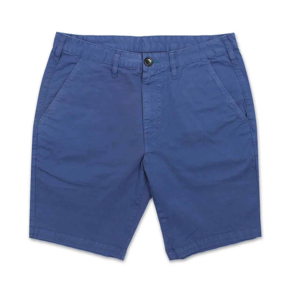 PS Paul Smith - Garment Dyed Chino Shorts in Cobalt Blue